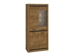 ML Meble Vitriini Baltica 2501, Ruskea