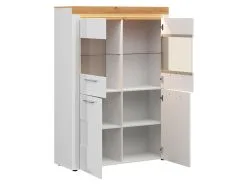 Black Red White Vitriini BRW Horton, 119x166 Cm, Valkoinen/ruskea 5 Black Red White Vitriini BRW Horton, 119x166 Cm, Valkoinen/ruskea -NORE Kalusteet Myymälä vitriini brw horton 119x166 cm valkoinenruskea 53ab0 netistai reference