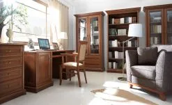 Black Red White Vitriini Kent 1D Vasen, Kastanja -NORE Kalusteet Myymälä vitriini kent 1d vasen kastanja 6b40d palaute reference