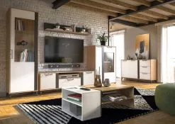 Szynaka Meble Vitriini Moet 11, Valkoinen/ruskea. 5 Szynaka Meble Vitriini Moet 11, Valkoinen/ruskea. -NORE Kalusteet Myymälä vitriini moet 11 valkoinenruskea 9df73 netistai reference