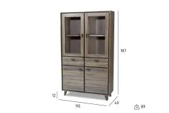 Furnhouse Vitriinikaappi MALAGA -NORE Kalusteet Myymälä vitriinikaappi malaga da6d4 netistai reference