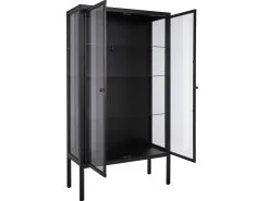 Vitriinikaappi Notio Living Alva 100, Musta -NORE Kalusteet Myymälä vitriinikaappi notio living alva 100 musta 2d76e halvempi reference