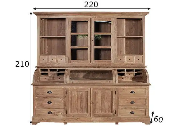 Vitriinikaappi Romanteaka 2 Vitriinikaappi Romanteaka - Image 2