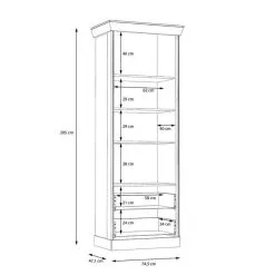 Forte Vtriinikaappi Kalikst II, Snowy Tammi -NORE Kalusteet Myymälä vtriinikaappi kalikst ii snowy tammi 91749 palaute reference