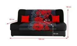 NORE Vuodesohva Jas, Ruskea -NORE Kalusteet Myymälä vuodesohva jas ruskea 4377c netistai reference