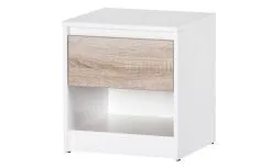 Szynaka Meble Wenecja 05 Lipasto, Valkoinen/ruskea