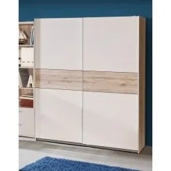 Forte Winnie 150 Cm Liukuovikomero, Hiekkatammi/valkoinen -NORE Kalusteet Myymälä winnie 150 cm liukuovikomero hiekkatammivalkoinen cfec3 reference