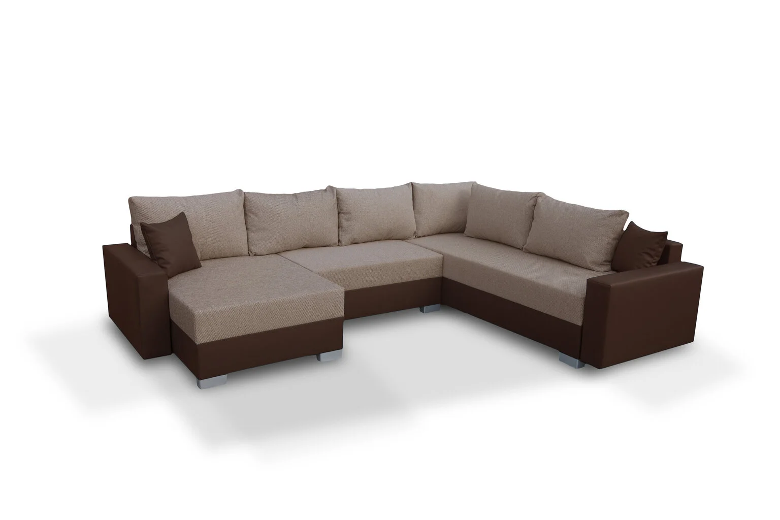 Yleinen Pehmeä Kulmasohva Gustaw 05, Beige/ruskea Väri 1 Yleinen Pehmeä Kulmasohva Gustaw 05, Beige/ruskea Väri