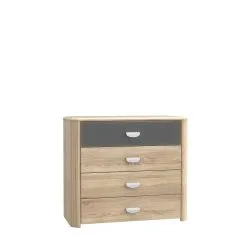 Forte Yoop 4 -senkki, Sonoma-tammi/harmaa