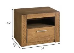 Yöpöytä A2A Velvet, Tammi -NORE Kalusteet Myymälä yopoyta a2a velvet tammi 2fa50 osta reference