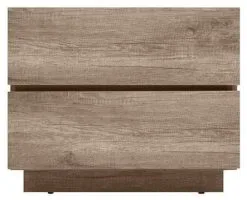 Black Red White Yöpöytä Anticca 2S, Ruskea