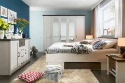 Black Red White Yöpöytä BRW Luca, Valkoinen/musta. -NORE Kalusteet Myymälä yopoyta brw luca valkoinenmusta cc777 netistai reference