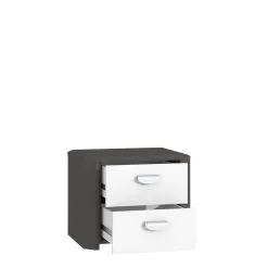 Forte Yöpöytä Hei, Harmaa/valkoinen. -NORE Kalusteet Myymälä yopoyta hei harmaavalkoinen 51bdd hinta reference