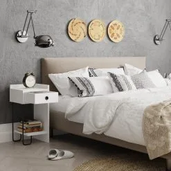 Yöpöytä Kalune Design D855 (I), 60 Cm, Valkoinen/musta 7 Yöpöytä Kalune Design D855 (I), 60 Cm, Valkoinen/musta -NORE Kalusteet Myymälä yopoyta kalune design d855 i 60 cm c05f6 netistai reference