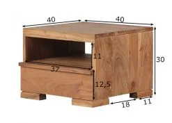 Yöpöytä Mumbai 4 Yöpöytä Mumbai -NORE Kalusteet Myymälä yopoyta mumbai 718da hinta reference