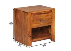 Yöpöytä Mumbai -NORE Kalusteet Myymälä yopoyta mumbai 89648 hinta reference