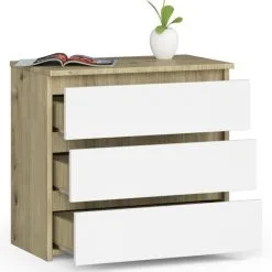 Yöpöytä NORE CL3, Ruskea / Valkoinen -NORE Kalusteet Myymälä yopoyta nore cl3 ruskea valkoinen bdcd4 hinta reference