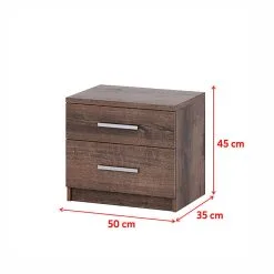 Yöpöytä Selsey Rinker, Tummanruskea. -NORE Kalusteet Myymälä yopoyta selsey rinker tummanruskea 73fef netistai reference