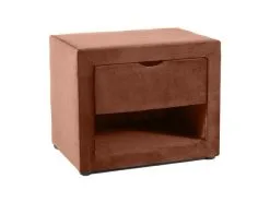 Yöpöytä Signal Meble ET-001, Vaaleanpunainen