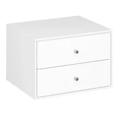 Yöpöytä Steens Maga 002, Valkoinen