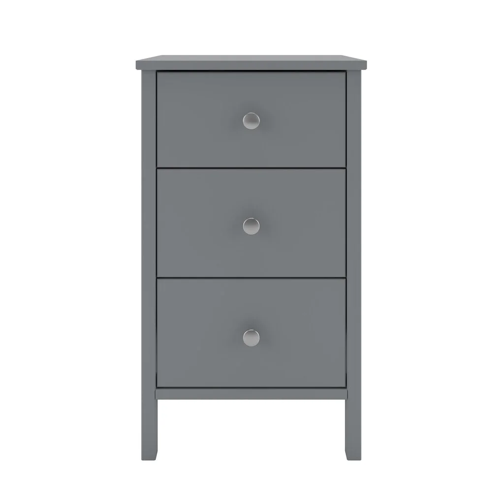 Yöpöytä Steens Tromso 003, Harmaa 2 Yöpöytä Steens Tromso 003, Harmaa - Image 2