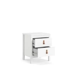 Yöpöytä Tvilum Madrid 2, Valkoinen -NORE Kalusteet Myymälä yopoyta tvilum madrid 2 valkoinen c25c7 netistai reference