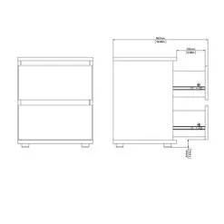 Yöpöytä Tvilum Nova 2S, Ruskea -NORE Kalusteet Myymälä yopoyta tvilum nova 2s ruskea 9c5ee halvempi reference