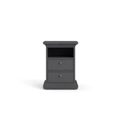 Yöpöytä Tvilum Paris, Harmaa