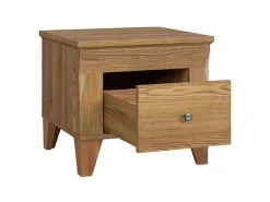 Black Red White Yöpöytäkaappi Bergen 1S, Ruskea -NORE Kalusteet Myymälä yopoytakaappi bergen 1s ruskea 2055d netistai reference