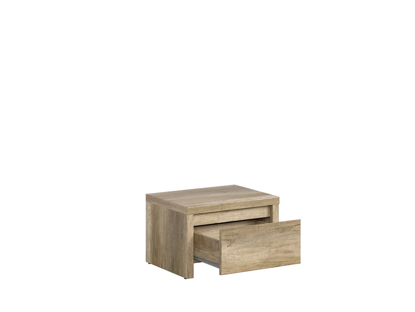 Black Red White Yöpöytäkaappi Caspian, Tummanruskea 2 Black Red White Yöpöytäkaappi Caspian, Tummanruskea - Image 2