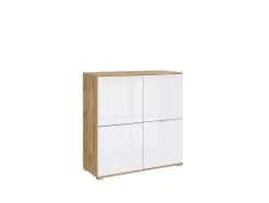 Black Red White Zele Kaappi 4D, Valkoinen